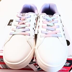 MINNIE Mouse Disney Character Multi-Colored Children's Sneakers Size 4